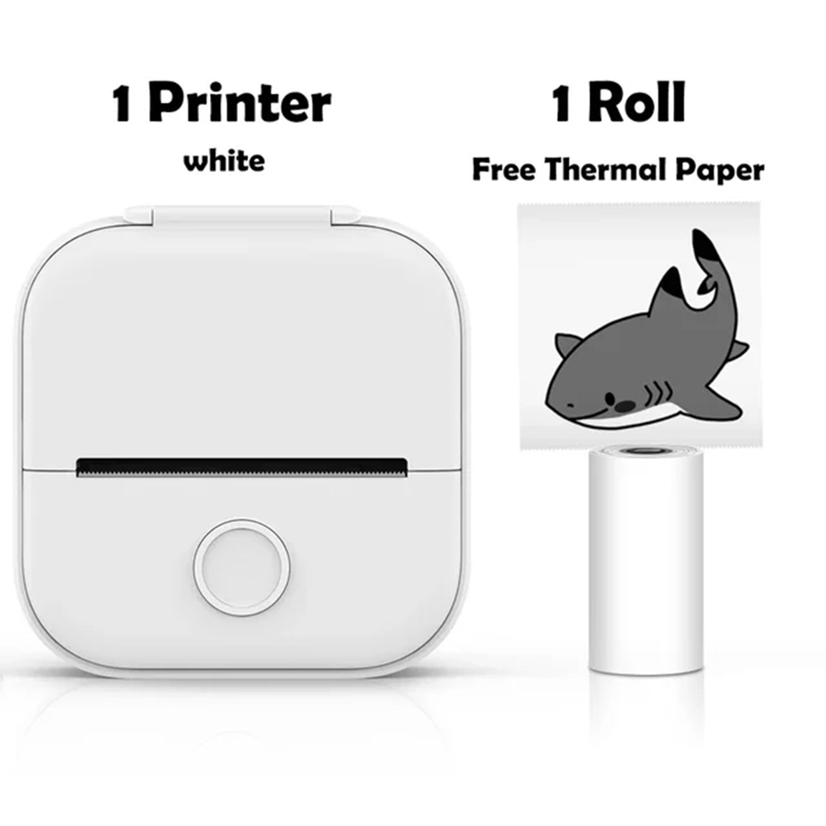 Compact Phomemo M08F A4 portable thermal printer with wireless Bluetooth connectivity, A4 thermal paper compatibility, and a lightweight design for on-the-go, ink-free printing.